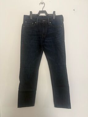 Levi's 511 Men's Straight Jeans in Dark Blue Wash